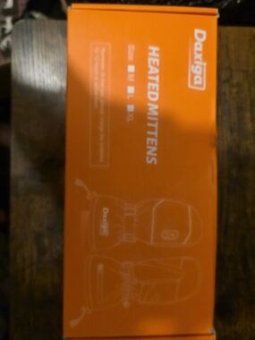 Heated Mittens - Orange
